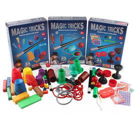 2019新款亚马逊热卖魔术道具套装 表演节目儿童益智玩具含说明书