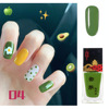 2019新款中国风快干指甲油持久防水不可剥免烤速干油性牛油果绿系