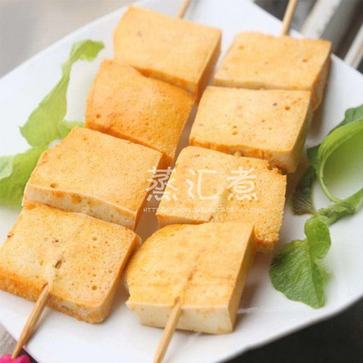 吉烧大串调理腌制半成串千页豆腐串麻辣烫烧烤油炸1kg20串