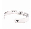 Mothers and Daughters Stainless Steel Bracelet Thanksgiving Mother's Day Gift Bracelet Spot Positive Wholesale