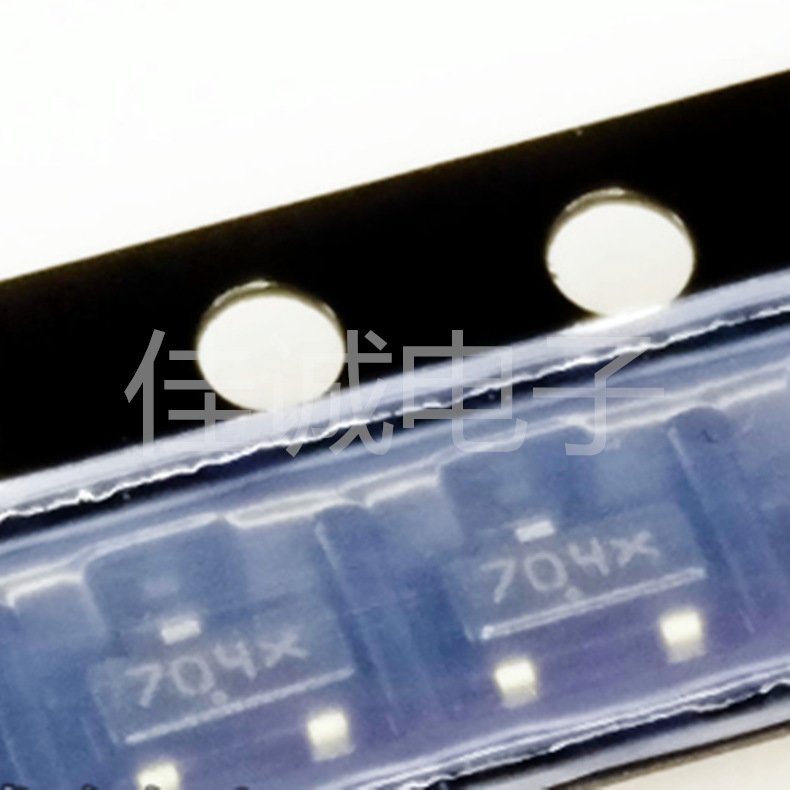 2N7002KT1G 丝印704 封装SOT23 贴片 N沟道 场效应MOS管 全新原装