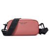 Fashionable one-shoulder bag, sports trend shoulder bag with zipper, city style, Korean style