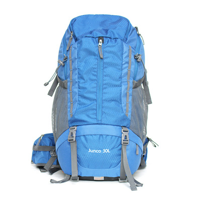 徒步旅游透气背负系统双肩户外背包短途旅游舒适野营防水尼龙布包|ru
