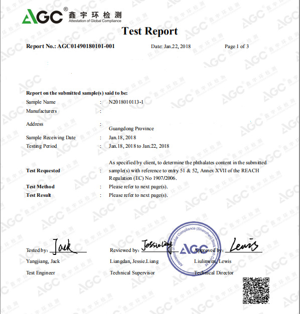 6P test report 1-3