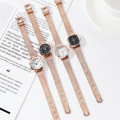 Korean-style minimalist fashionable trendy watch casual literary small mini student net strap steel strap best-selling watch for women