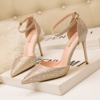 9288-22 Korean edition high-heeled shoes