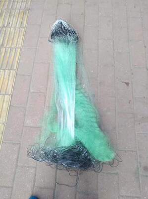 Mr. Tian Fishing net three layers Fishing net Sticky Web wholesale Reservoir Fishing net 1 4 m 85 rice