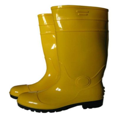 东莞厂家直销防滑防砸亮面雨靴耐油耐酸碱雨靴耐油耐磨耐酸碱雨鞋
