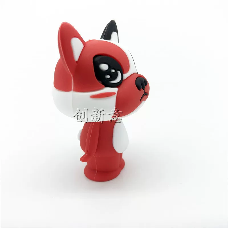 Creative cartoon three dimensional silicone accessory PVC, rollerball pen, accessories, custom-made