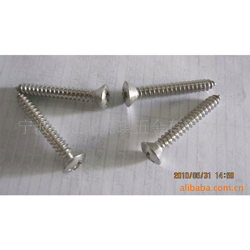 供应不锈钢304DIN7983半沉头自攻螺丝