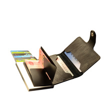 铝合金卡包  卡套 信用名片盒 防盗刷防消磁RFID卡夹银行礼品