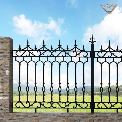 厂家爆款 铸铁护栏 铁艺铸铁围栏 铁艺护栏 球墨铸铁栅栏现货定制|ms