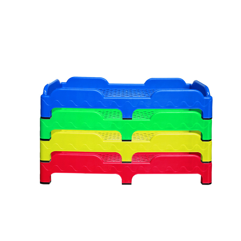 Children's special baby night bed kindergarten plastic bed children plastic superposition bed studios