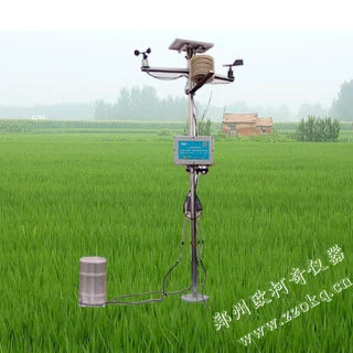 OK-TQ6 поле микроклимат автоматический наблюдатель скорости ветра направление ветра, температура воздуха и влажность 6 параметров монитор