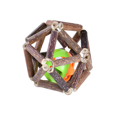 Intelligence Cat Toys Cat Mint Ball Play Ball Handmade Woven Wood Skunk Cabbage Cat Exercise Ball Small Medium Large Balls