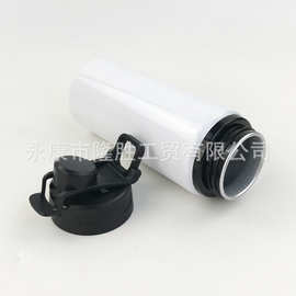 600ML高温热转印铝壶 热转印铝制运动水壶 热转印铝壶 热转印水壶