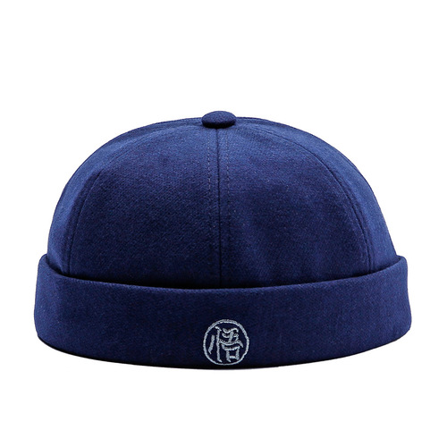 Personal Street Cornicops Men Women Hip-Hop Children Elegant Snob Landlord Hat Brimless Wavy Retro Trendy Parent-Child Hat