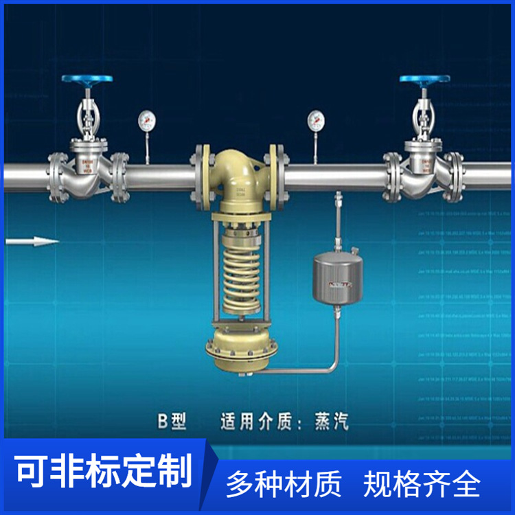 包邮ZZYP-64B高压自力式压力调节阀 自力式调节阀DN65 PN6.4MPA