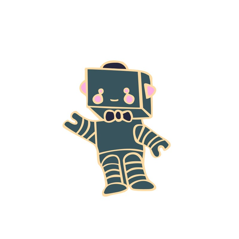 Creative amusing funny brooch, cartoon badge, footwear, bag accessory, accessories