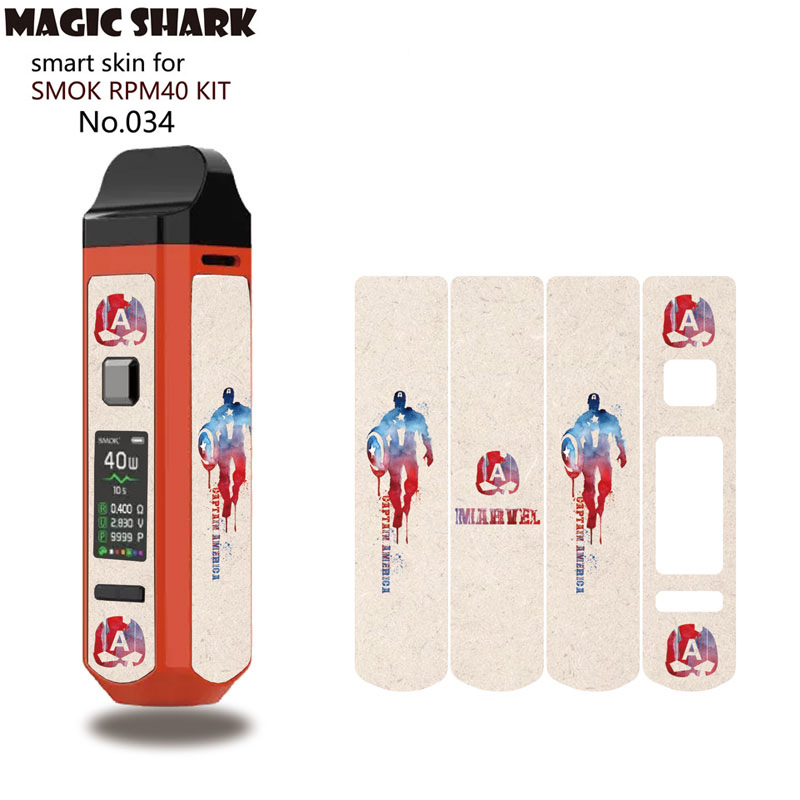 Magic shark源头工厂直供RPM40 贴纸贴纸贴膜立体凹凸效果skin|ms