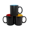 Thermal transfer ceramic cup changing color coating cup inside and outside double -colored creative color modification Mark cup DIY personality customization