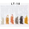 Six -grid nail chain bag installed flat super fine snake bone chain Japanese color small accessories nail art