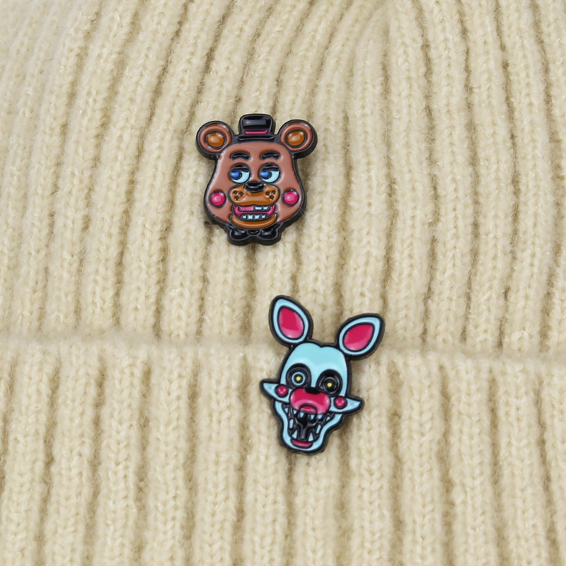 7g Weight Brooches Classification Holiday, Cocktail Party Occasion Alloy Material Animal, Cartoon Pattern Unisex Gender Enamel Design Hip-Hop, Funny Style Hip-Hop Funny Pin Animal Cartoon Alloy Enamel Unisex Brooches 4
