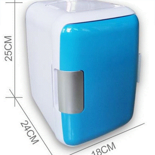 4L car refrigerator for car, dual-purpose dormitory and bedroom refrigeration mini refrigerator, small household heating and cooling box