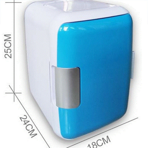 汽车用4L车载冰箱车家两用宿舍寝室制冷迷你小冰箱小型家用冷暖箱