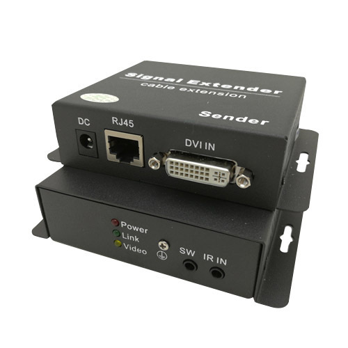 全数字无压缩无延时DVI视频信号网络红外传输器DVB-70D远程开关机