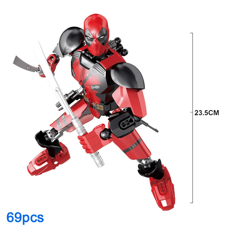 Minifigures, movable minifigure, constructor, doll, toy