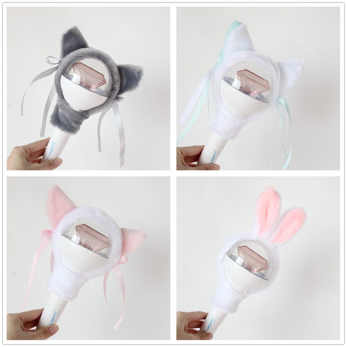 SEVENTEEN17應援棒燈套克拉燈保護套子毛絨熒光燈帽子lightstick