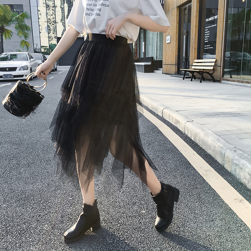 Jupe en Mélange de fibres chimiques - Ref 3441604 Image 4