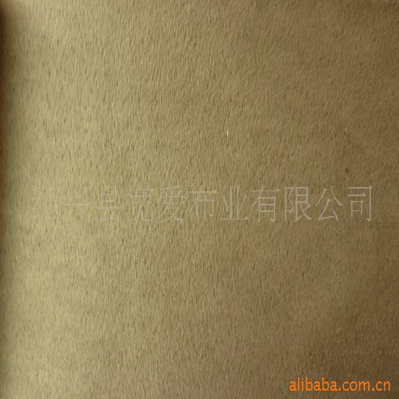 绍兴厂家 供应 涤纶麂皮绒 面料（图） 100%防水【滌綸】120d
