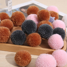 3.5cm��ɫ�ވAë�����ﶬ�n���Ʒdiy����ñ�ӷ��b����ë�q�����