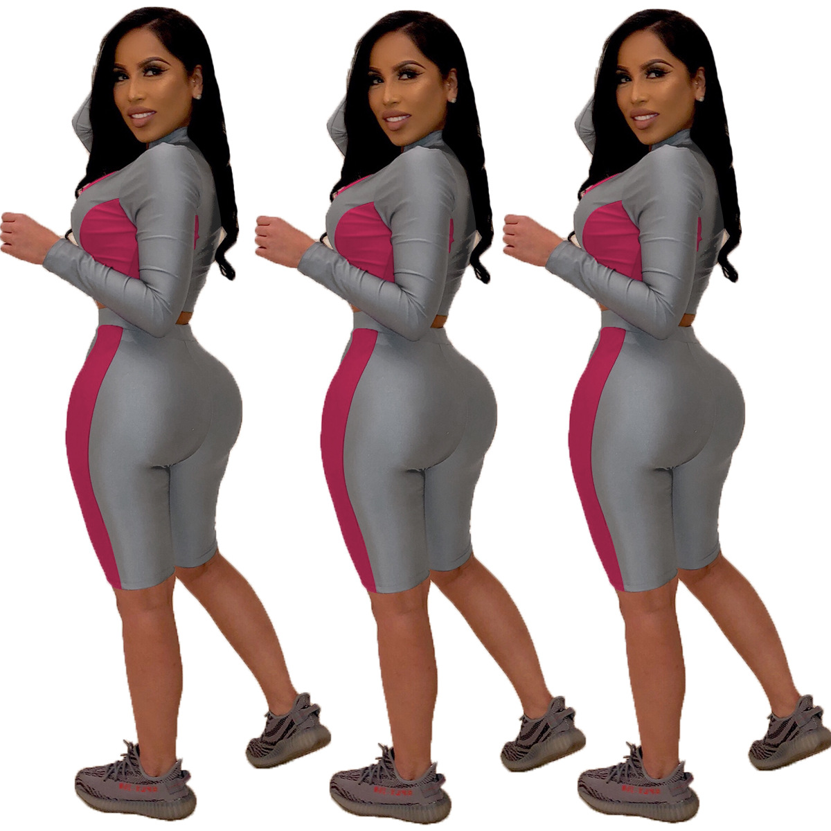 Costume femme en Mélange de coton - Ref 3334185 Image 10