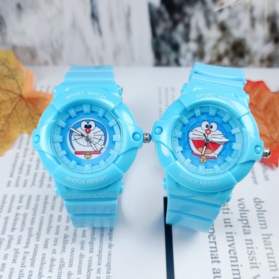 Hellokitty KT猫手表史迪仔stitch手表儿童卡通硅胶男生女生腕表