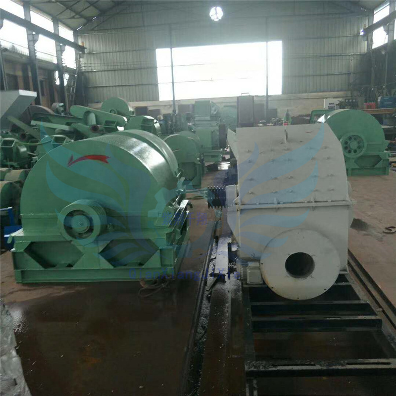 双口移动式高效木材粉碎机600 大小型多功能树枝叶条通用锯末设备