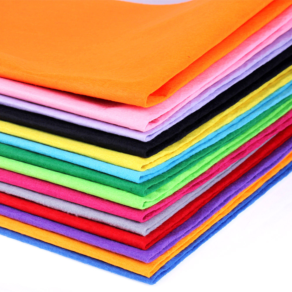 Tela no tejida grande creativa hecha a mano bricolaje tela no tejida de gran tamaño se puede cortar