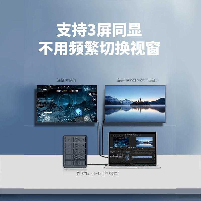 OrICO 9558T3 3.5 Thunderbolt 3 RAID