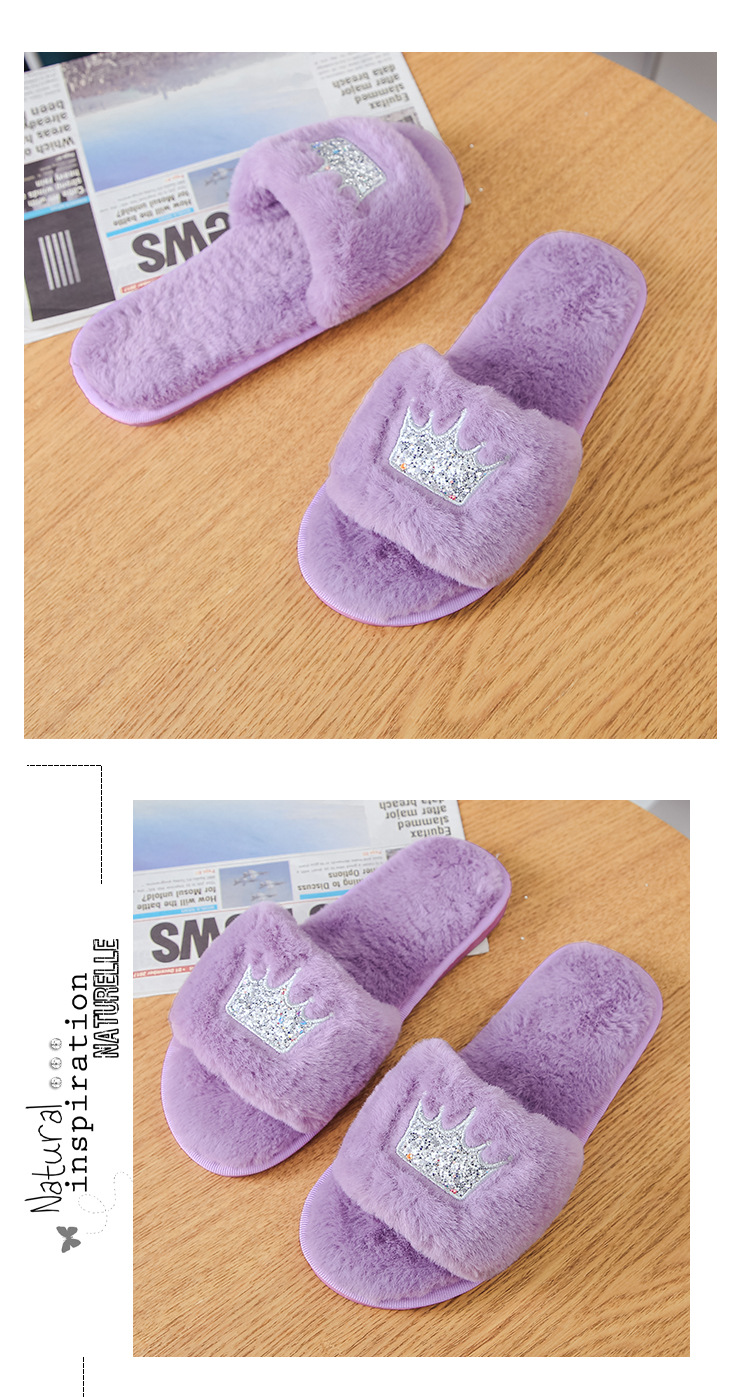 new non-slip autumn winter warm slippers NSPE13425