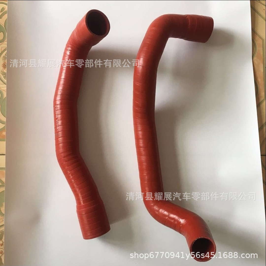 适用于CN6C15 9A673BF全顺欧4中冷器出气管CN6C159A673LC进气管