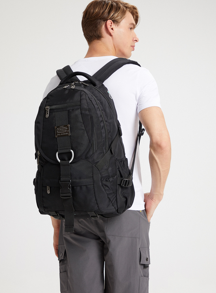 New Large Capacity Travel For Men Outdoor Oxford Cloth 55L Durable Hiking Backpack Student School Bag_voghion.com