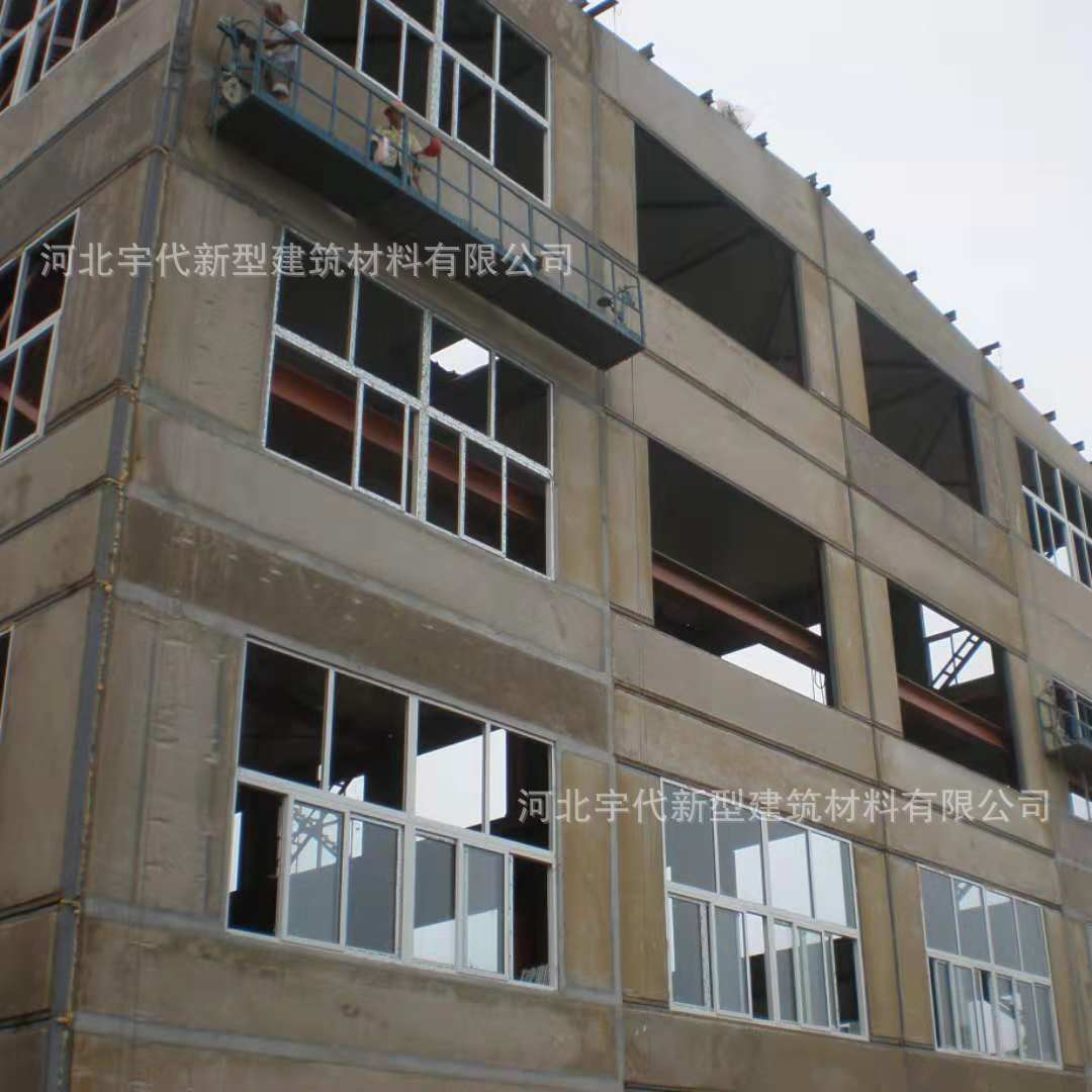 江苏扬州装配式钢结构住宅墙板 建筑外墙保温泄爆板 钢骨架轻型板