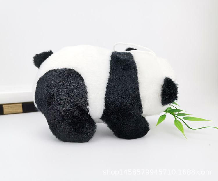 熊猫竹子爬行公仔