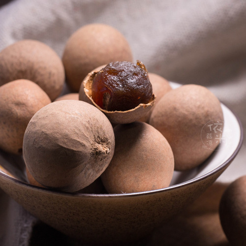 Wholesale Putian Longan, Fresh Longan Meat Dried with Shell, 500g, Dragon Eye Dried Longan, Dropshipping