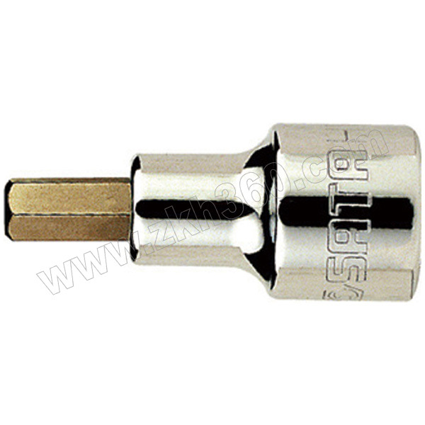 12.5mm系列50mm长六角旋具套筒SATA/世达SATA-2420917mm