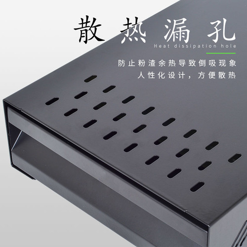 Commercial thickened drawer-type coffee grounds box stainless steel coffee knocking box coffee machine waste box supporting equipment