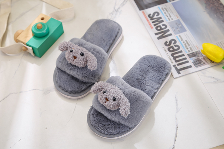 children s non-slip soft bottom cotton slippers  NSPE25008