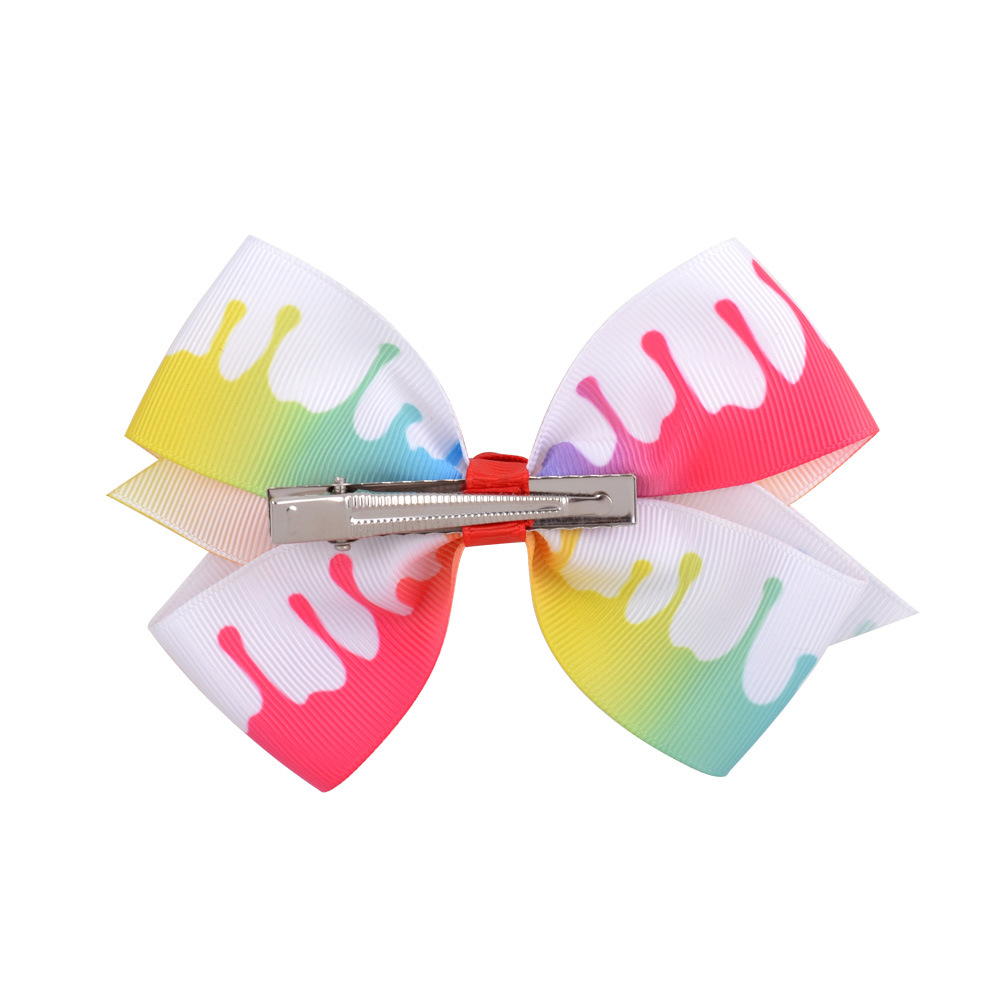 85g Weight Hair Accessories Classification Business Occasion Plaid, Bow Knot Pattern Kid'S Gender Fashion Style New Fashion Bow Hair Clip Set 9